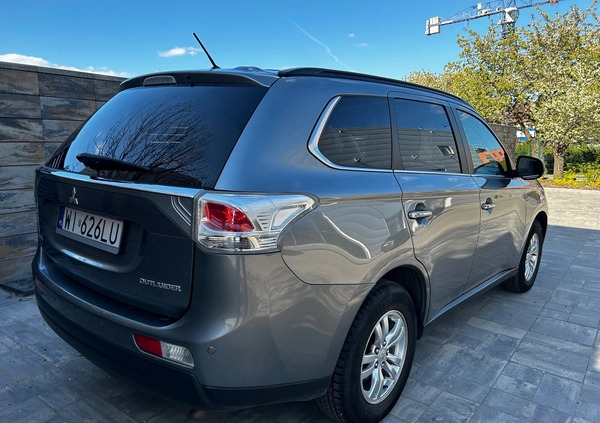 Mitsubishi Outlander cena 43900 przebieg: 199000, rok produkcji 2014 z Warszawa małe 106